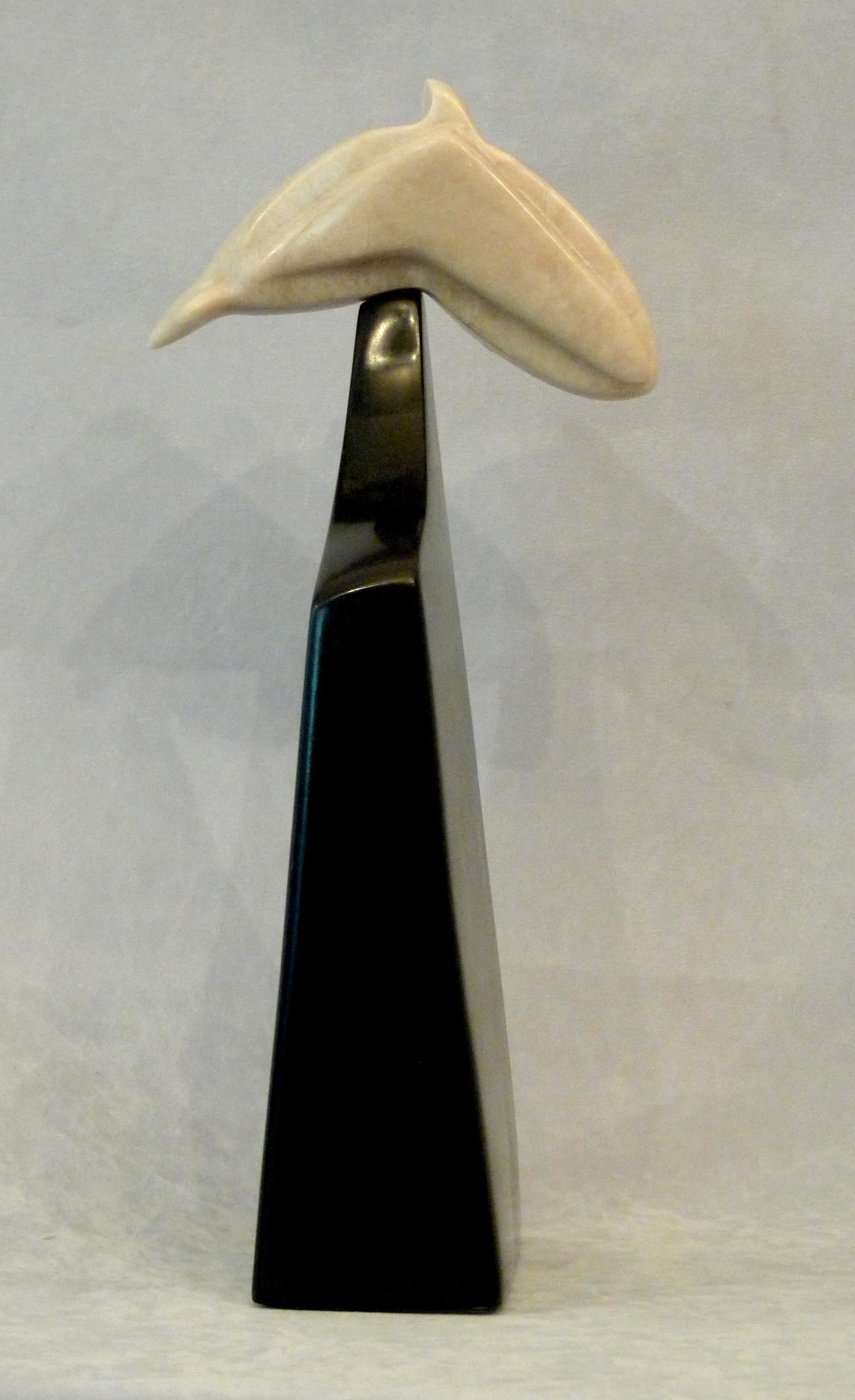 Cubist Mammels – Leaping dolphin print